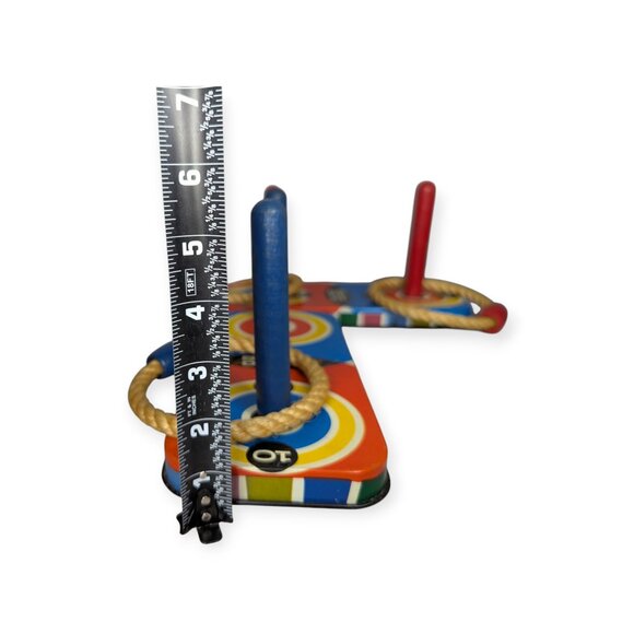 Vintage Pressman Toy Corp Ring-Toss Game #1107 Made in USA w/Original Box - Picture 15 of 16